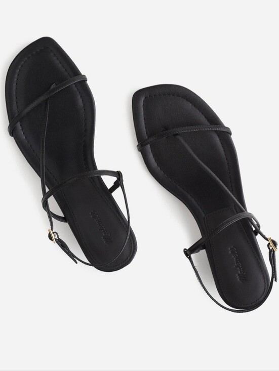 Madewell Shoes - Madewell The Maycie Asymmetric T-Strap Sandal